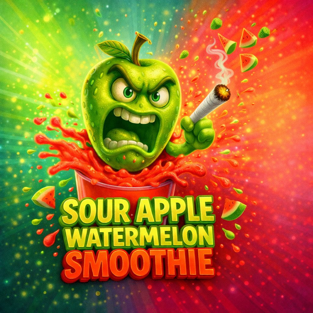 Sour Apple Watermelon Smoothie